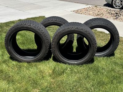 4 Falken Wildpeak AT Trail Tires - 265/50R20 - Very Good Tread