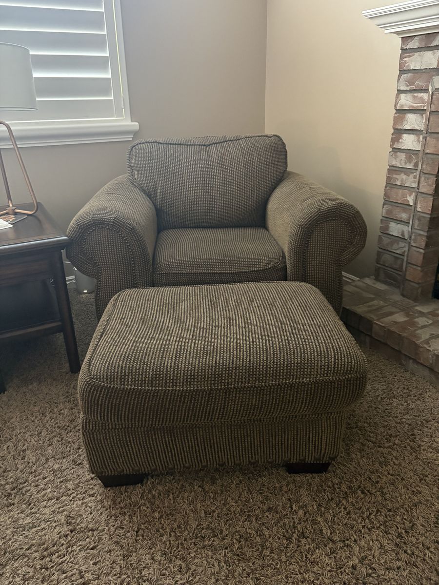 Large Chair + Ottoman