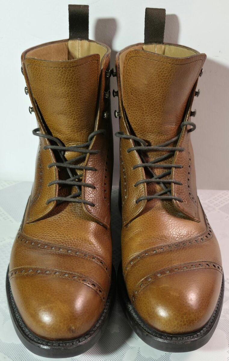 Taft leather Gladiator boots with Dainite soles.