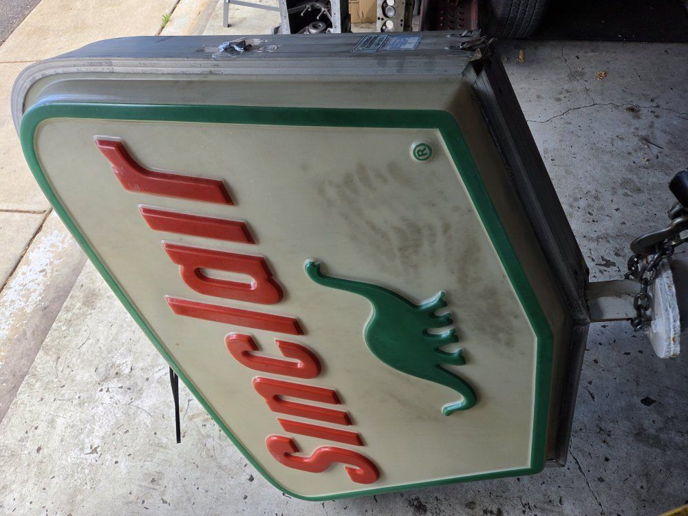 Vintage Sinclair sign