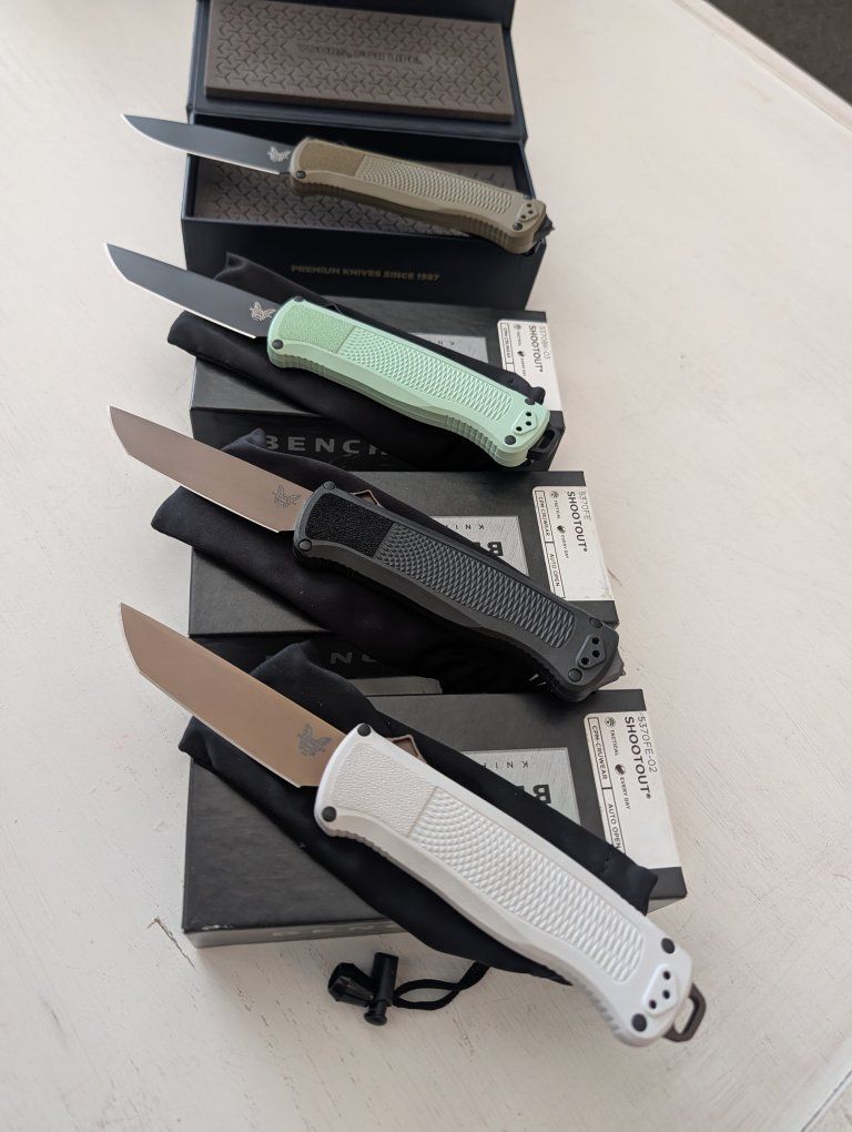 Benchmade Shootout OTF Knives - Brand New In Box!!