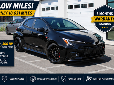 2024 Toyota GR Corolla Premium