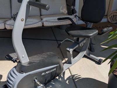 MaxKare Exercise Bike with Digital Monitor