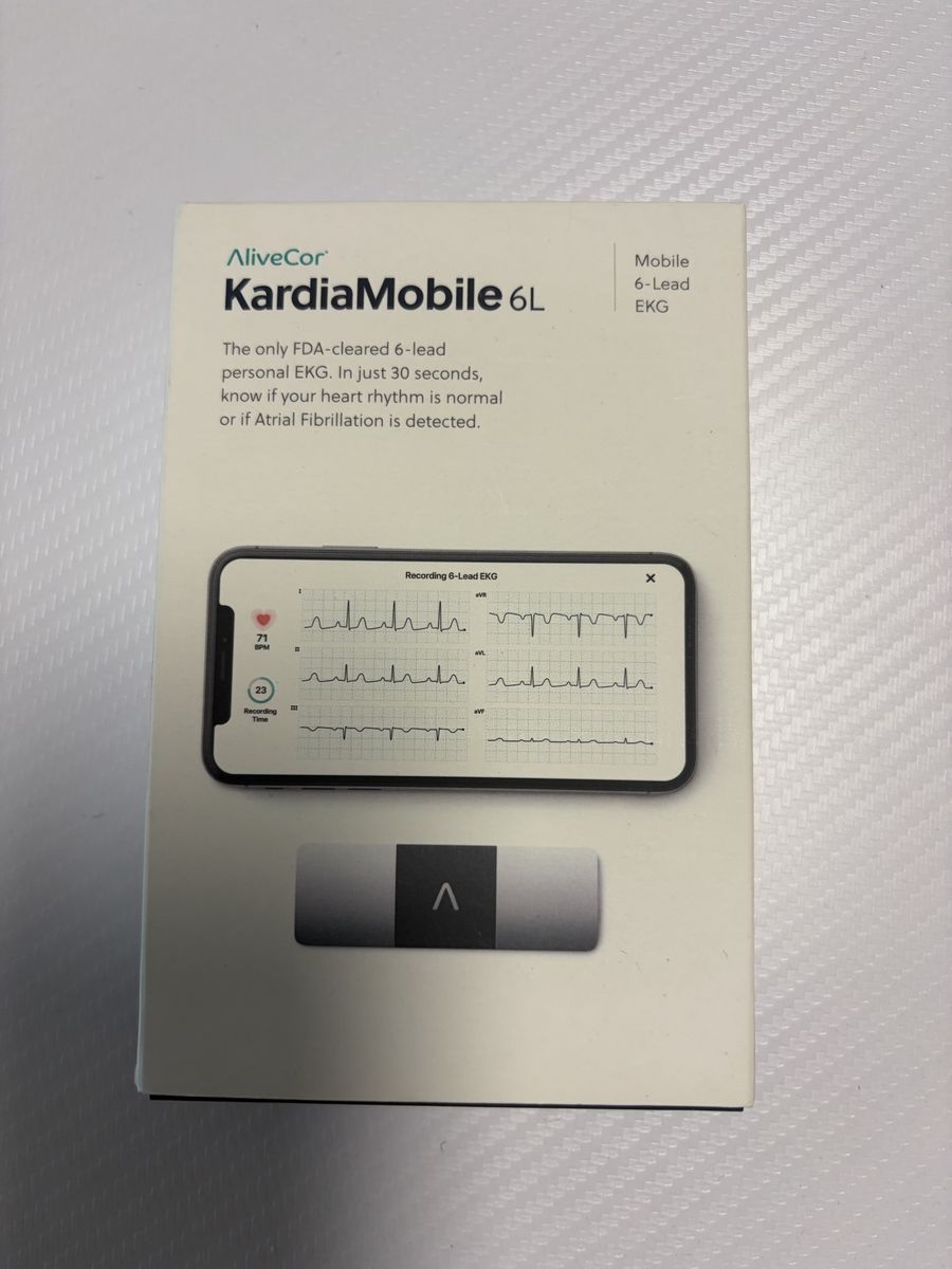 KardiaMobile 6L Wireless 6-Lead EKG by AliveCore