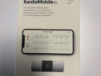 KardiaMobile 6L Wireless 6-Lead EKG by AliveCore