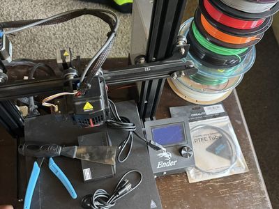 Creality Ender 3 Neo 3D Printer with Filament & Accessories - Used, Excellent Condition