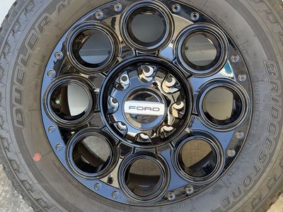New 2026 Ford F350 wheels and tires