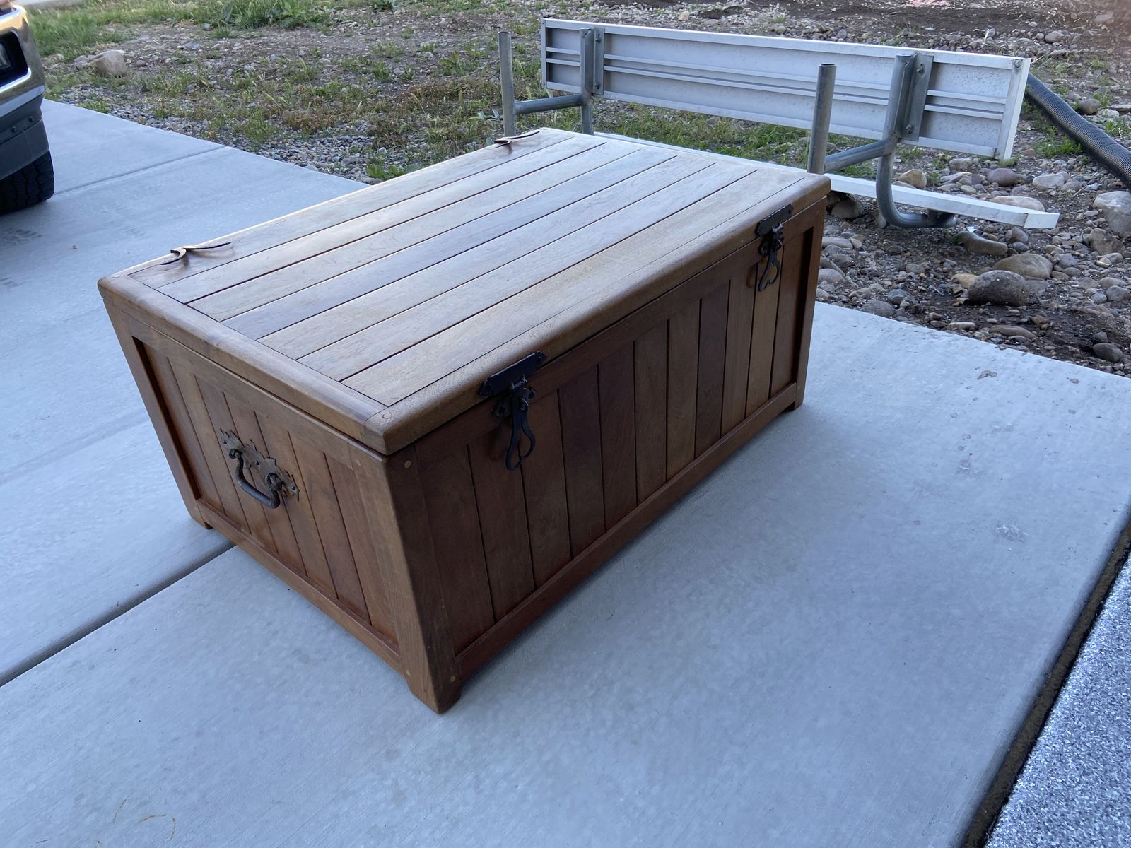 Coffee Table, Chest,  Mahogany