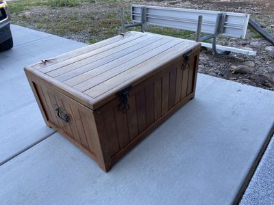 Coffee Table, Chest, Mahogany