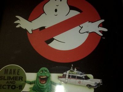 Ghostbusters Model Fun Book - Make Slimer & Ecto-1 Models