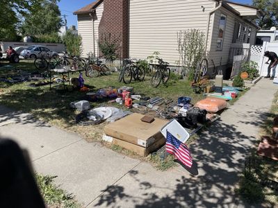 Big yard sale on Saturday June 6th all day long.
