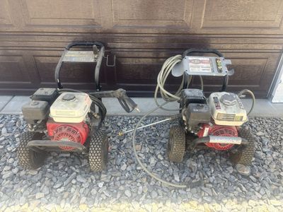 Two Non Running Pressure Washers