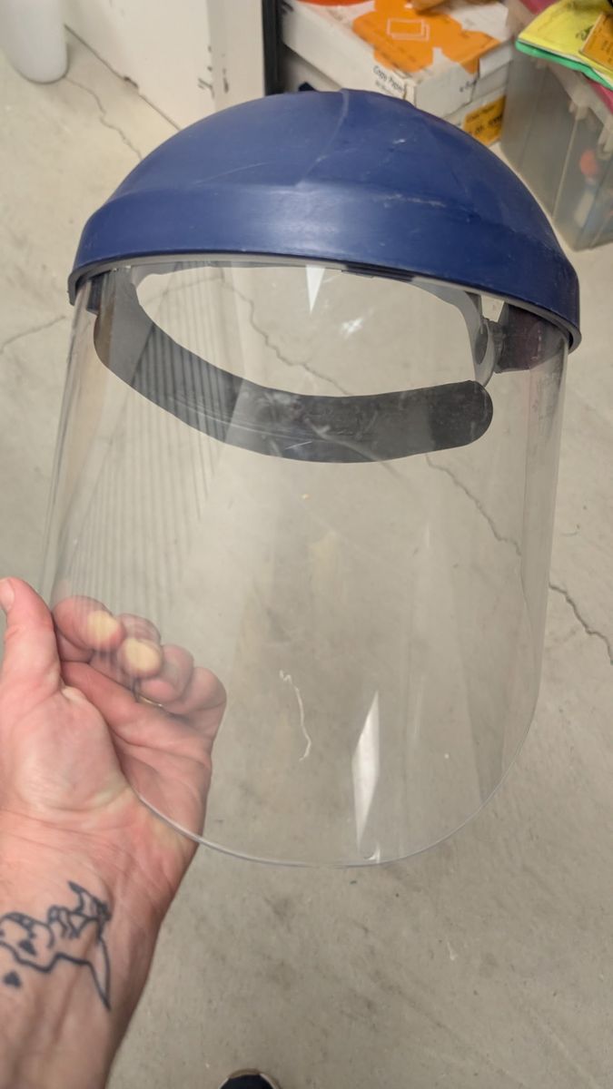 Safety face shield $10.00