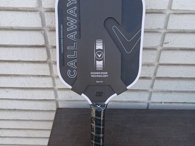 Callaway Inertia 16mm Pickleball Paddle - New with Power Edge Technology, USA Approved