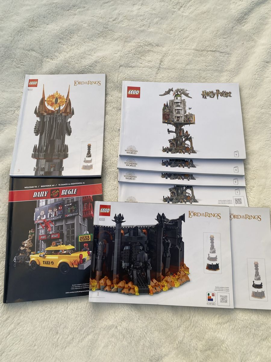 Legos Instruction Manuals
