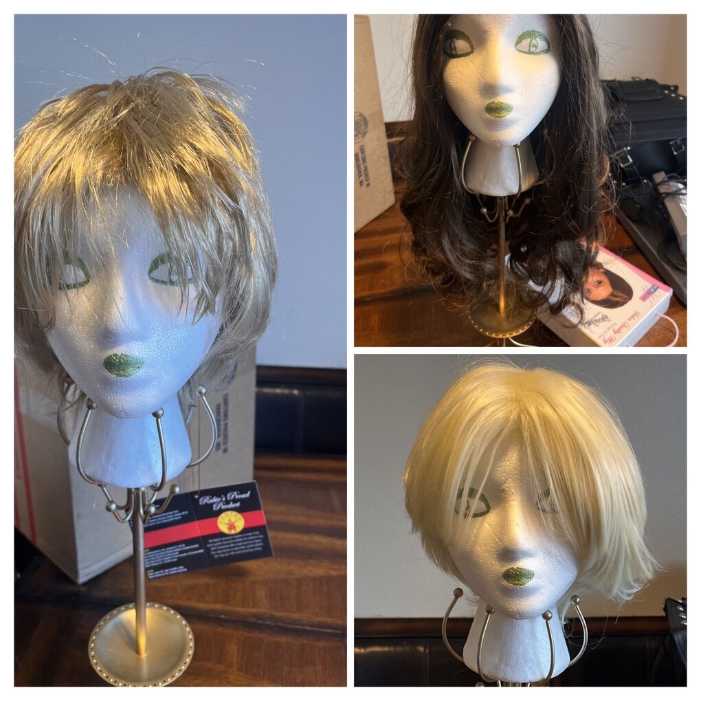 Lot Of 3 Wigs