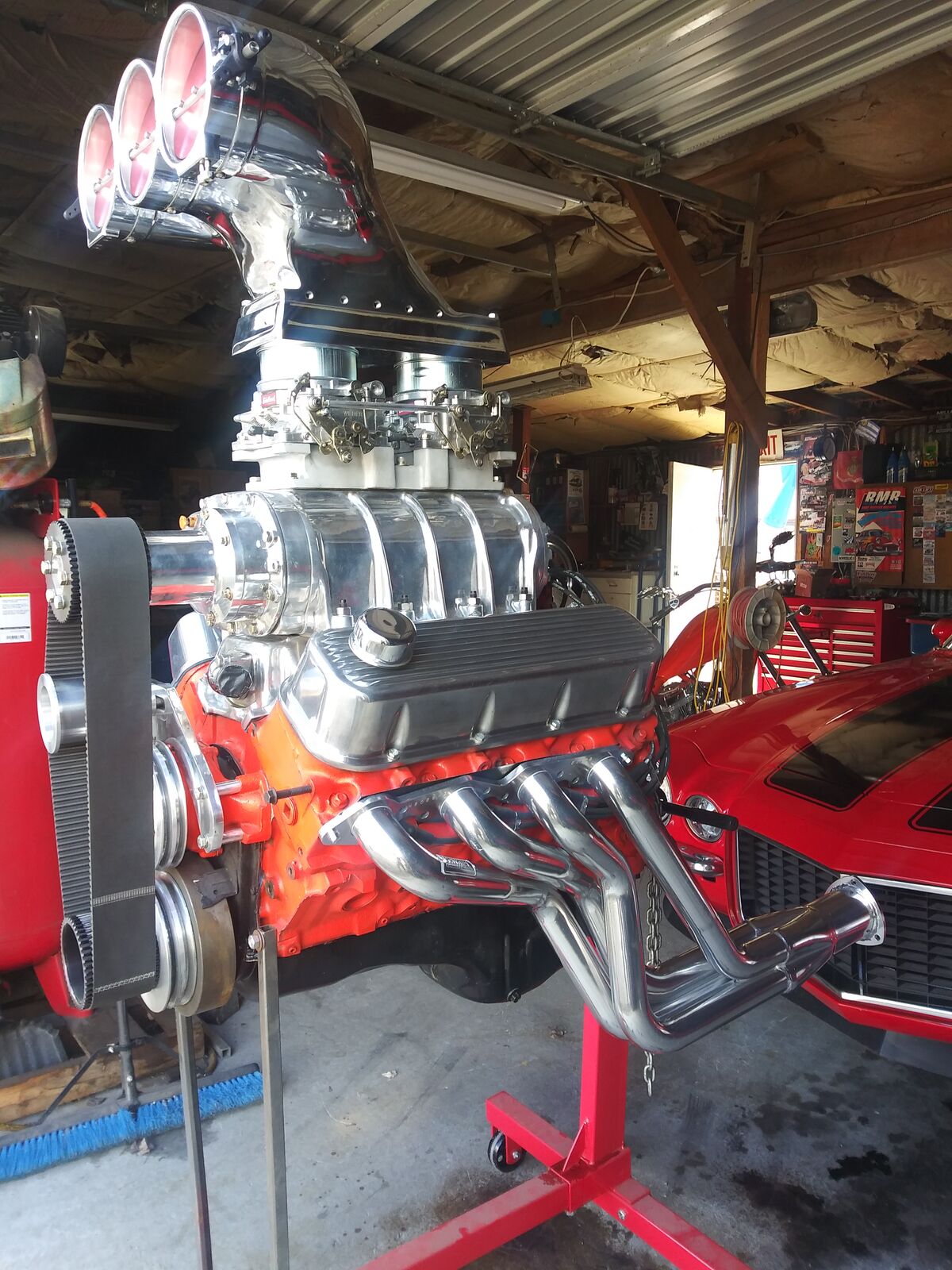 BBC Supercharged engine