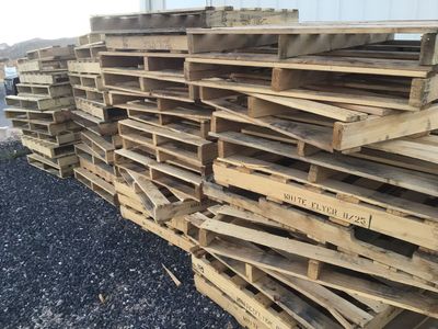 Wood pallets