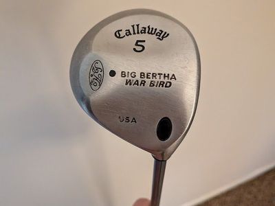 Callaway 5 Wood Great Big Bertha War Bird Golf Club