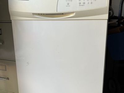 White Whirlpool Dishwasher