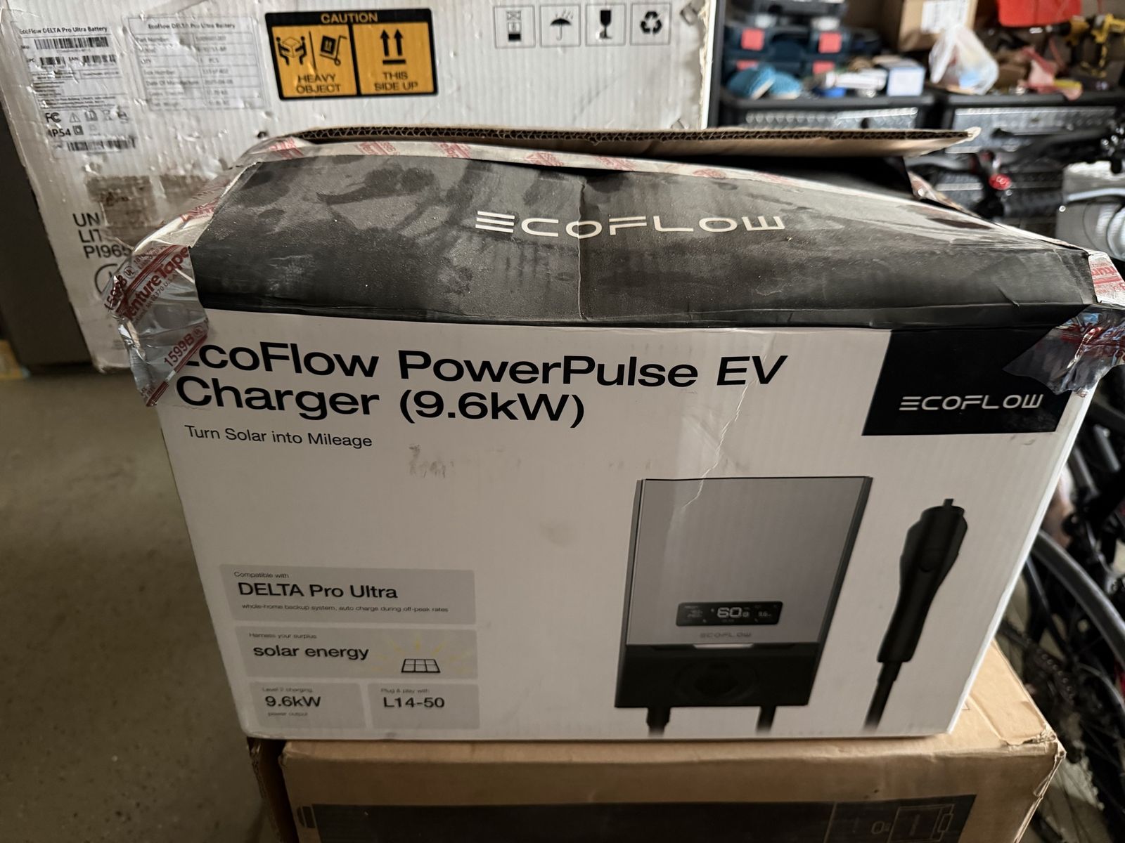 Ecoflow power pulse EV Charger 9.6kw