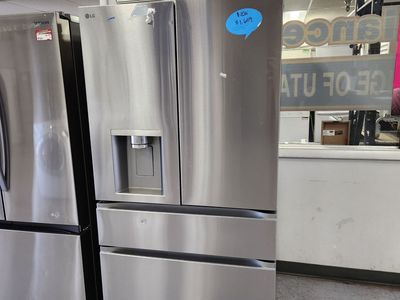 Brand New! LG Stainless Steel French Door Refrigerator with Ice and Water Dispenser