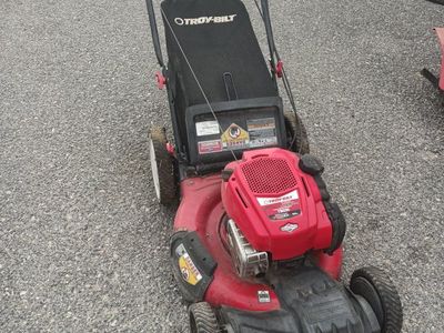 Troy-Bilt TB130 159cc 21" Gas Push Lawn Mower with Bagging