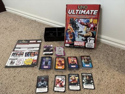 UNO Ultimate Marvel Card Game Super Heros