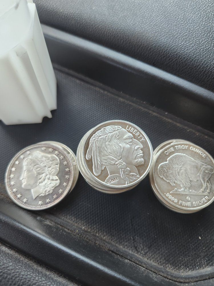 Silver rounds for spot