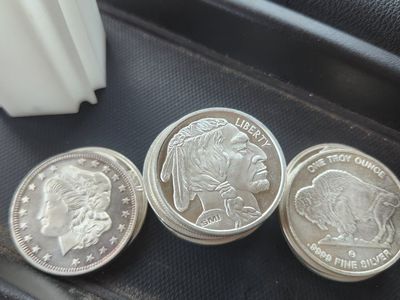 Silver rounds for spot