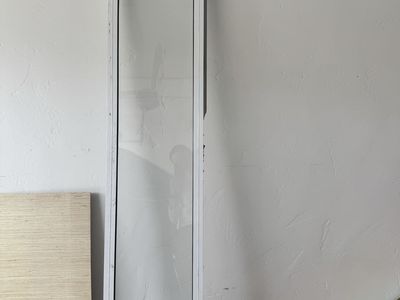 Pet door aluminum with glass