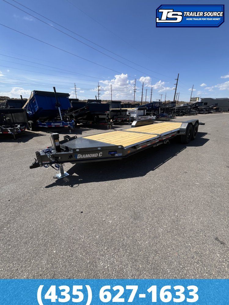 7x22 Diamond C HDT 207 Tilt Trailer - 15.5K GVWR -