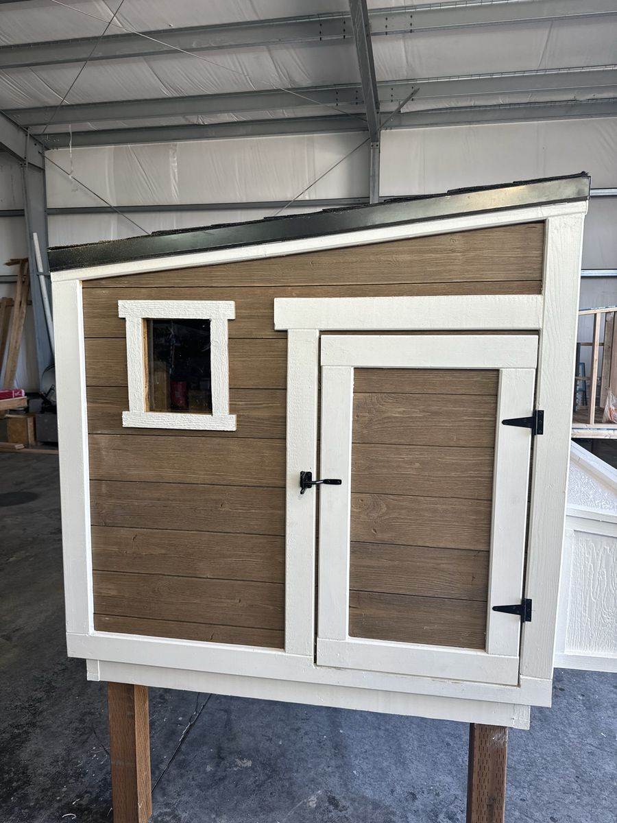 Chicken Coop And Chicken Run