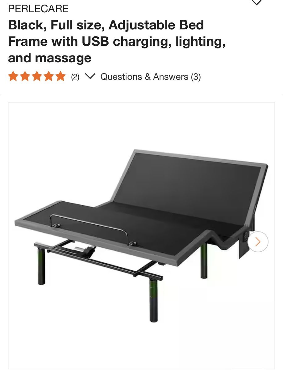 Brand New Full Size Adjustable Bed Frame