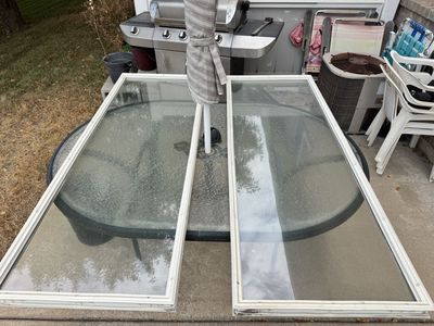Replacement glass for patio doors