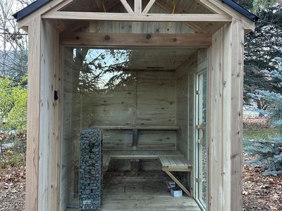 Custom Luxury saunas made to fit Large groups