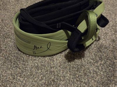 Black Diamond Solution Climbing Harness Honnold Edition Men's Size Medium Green
