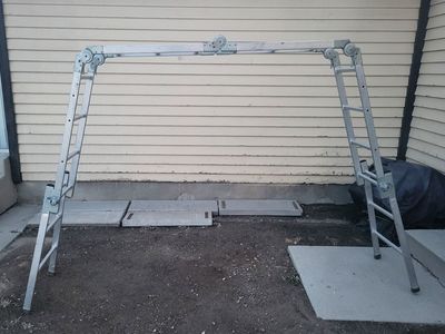 aluminum scaffolding ladder