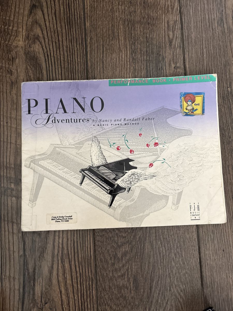 Piano Adventures Performance Book - Primer Level by Nancy and Randall Faber - Basic Piano Method