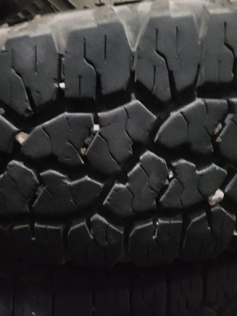 Used All-Terrain Tire for SUV/Truck - Good Tread, Durable Rubber
