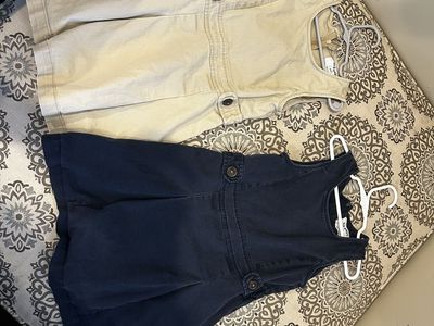 School Uniform Lot: Skorts, Dresses, Polos, Pants - Youth Sizes 6/7, 7/8 (Navy, Khaki, White, Blue, Yellow, Purple)