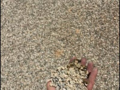 2 cubit yards pea gravel delivered!