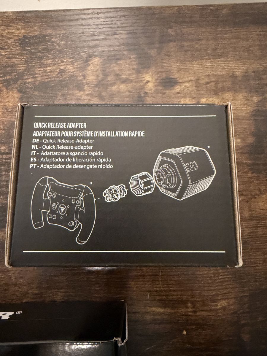 Thrustmaster Quick Release Adapter, Cockpit, & Desk Mounting Kits for Racing Wheels - NEW