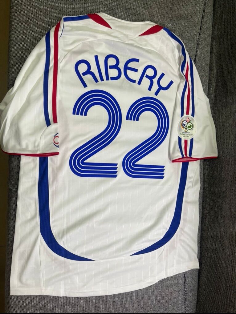 Frank Ribery #22 | France 2006 Away Jersey