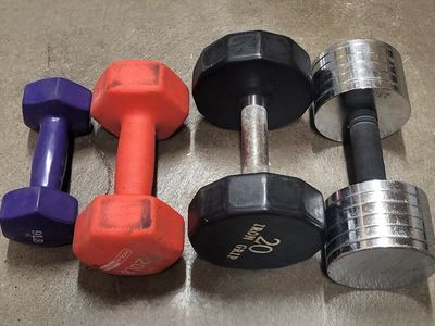 Dumbbells 79 pounds