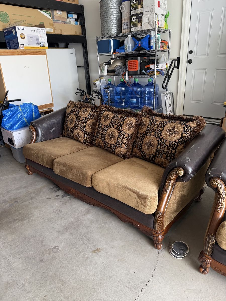 Couch and Loveseat Set