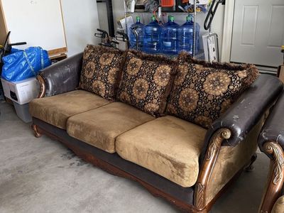 Couch and Loveseat Set