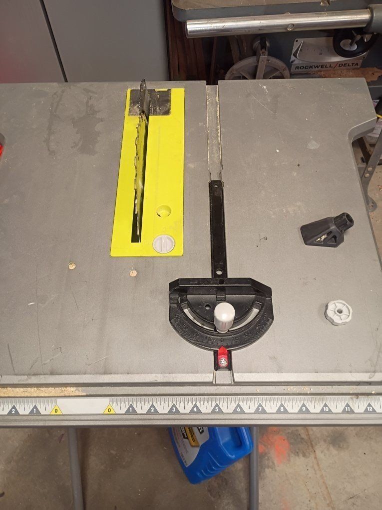 RYOBI 10 in. Table Saw with Folding Stand - Compact & Portable Power Tool