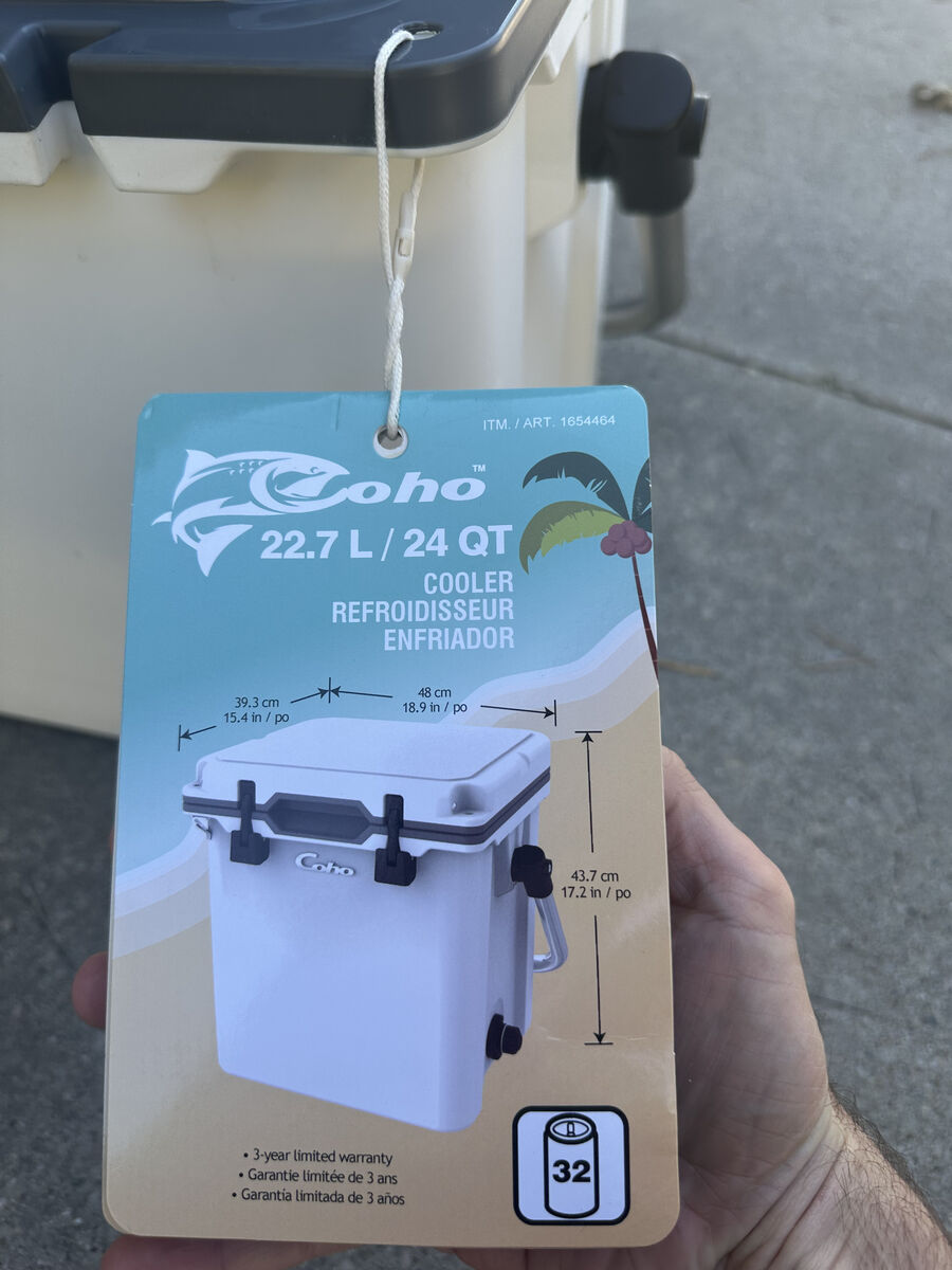 New - Coho Injection Mold Cooler - 24 Qt