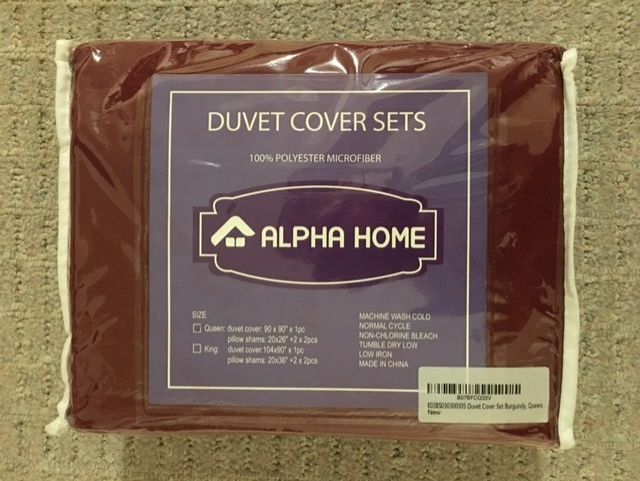 3Pcs Queen Size Duvet Cover Set for Comforter